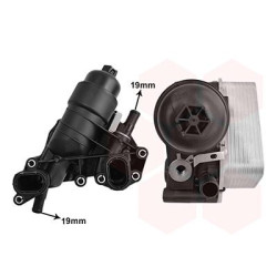 Radiateur huile pour moteur 