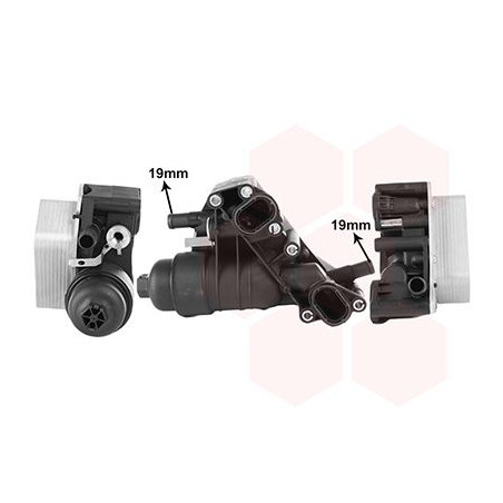 Radiateur huile pour moteur 