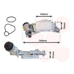 Radiateur huile pour moteur