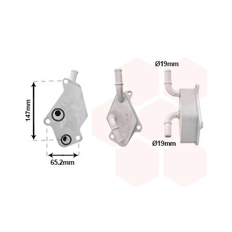Radiateur huile pour moteur