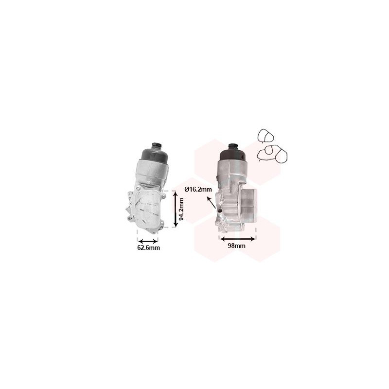 Radiateur huile pour moteur