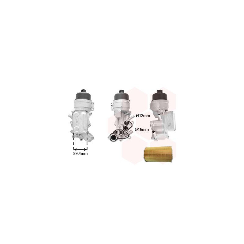 Radiateur huile pour moteur