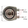 Radiateur huile pour moteur