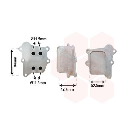 Radiateur huile pour moteur