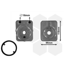 Radiateur huile pour moteur