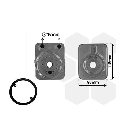 Radiateur huile pour moteur