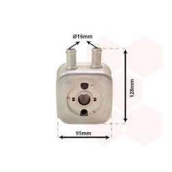 Radiateur huile pour moteur