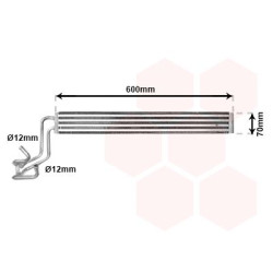 Radiateur huile pour moteur