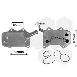 Radiateur huile pour moteur