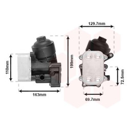 Radiateur huile pour moteur