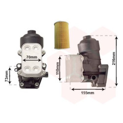 Radiateur huile pour moteur