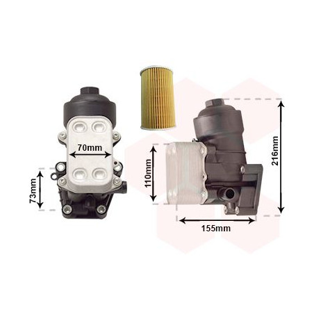 Radiateur huile pour moteur