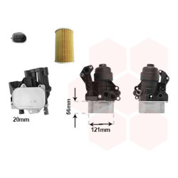 Radiateur huile pour moteur