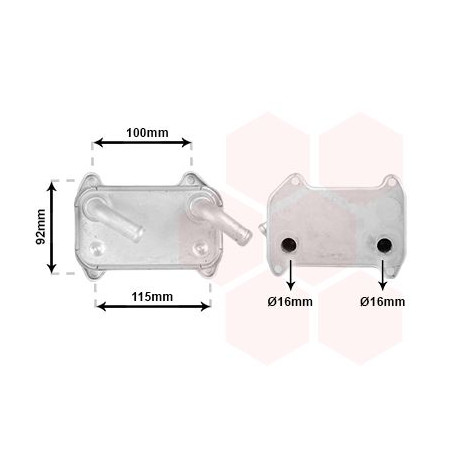Radiateur huile pour moteur