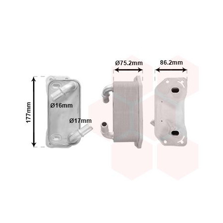 Radiateur huile pour moteur