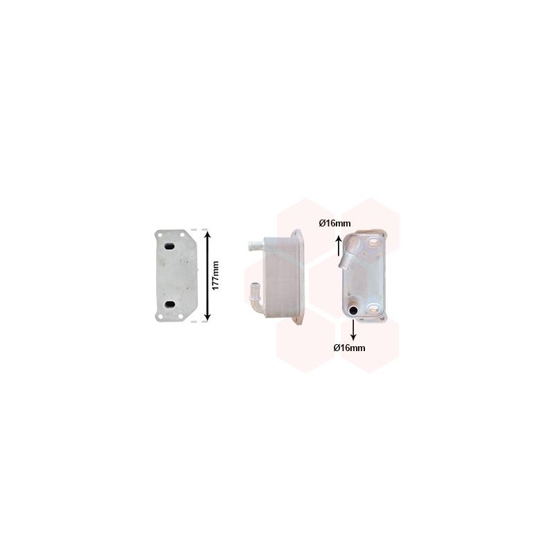 Radiateur huile pour moteur