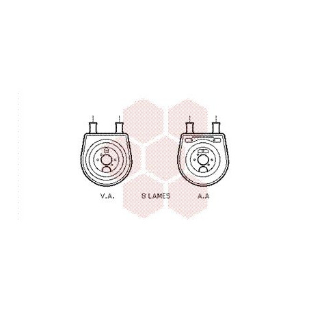 Radiateur huile pour moteur