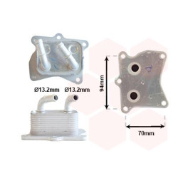 Radiateur huile pour moteur