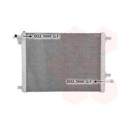 Radiateur pour intercooler refroidi à eau