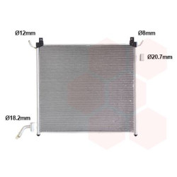 Radiateur pour intercooler refroidi à eau