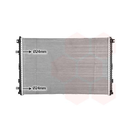 RADIATEUR pour Intercooler Refroidi à eau 3.0 TFSI - 3.0 TDI Moteur  CVZA - CREC 