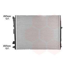 Radiateur pour intercooler refroidi à eau