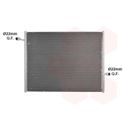 Radiateur pour intercooler refroidi à eau