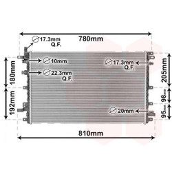 Refroidisseur batterie de traction