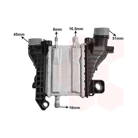 Turbocooler (intercooler) refroidi a eau 