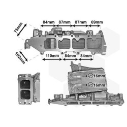 Turbocooler (intercooler) refroidi a eau