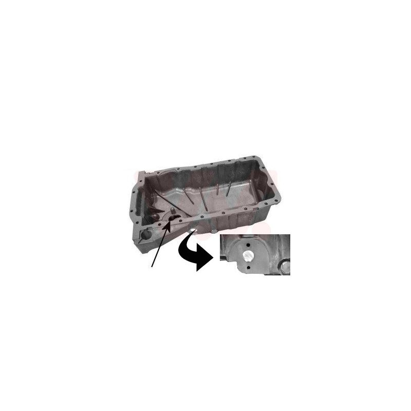 Carter huile aluminium