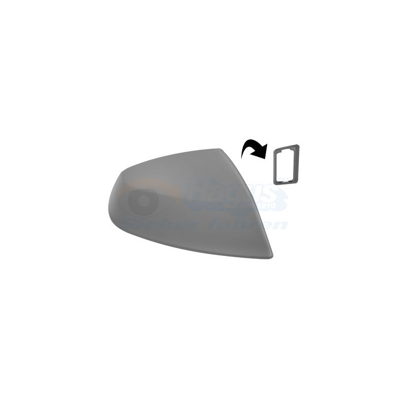 Couvercle de rétroviseur droit