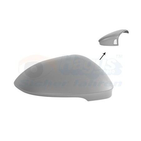 Couvercle de rétroviseur droit