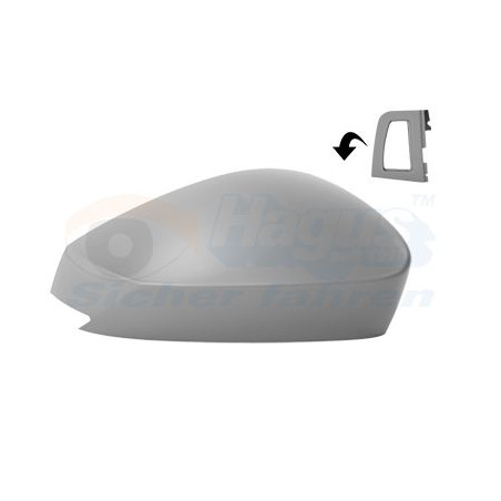 Couvercle de rétroviseur droit