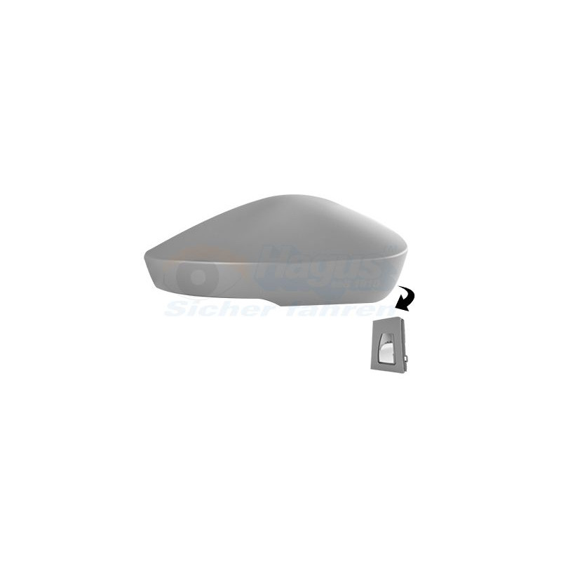 Couvercle de rétroviseur droit