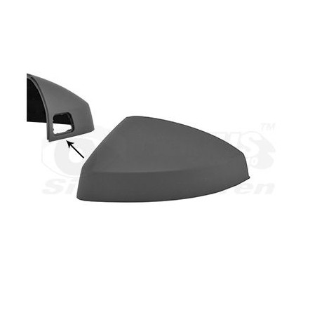 Couvercle de rétroviseur gauche