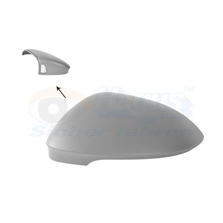 Couvercle de rétroviseur gauche