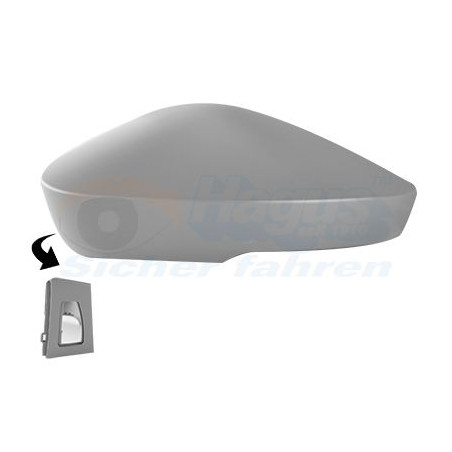 Couvercle de rétroviseur gauche