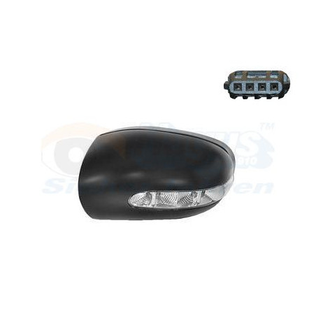 Couvercle de rétroviseur gauche