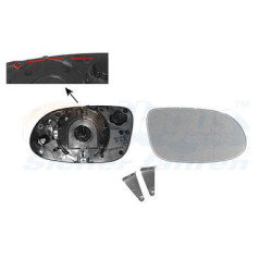 Miroir rétroviseur droit