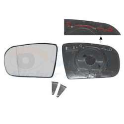 Miroir rétroviseur droit