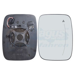 Miroir rétroviseur droit 21  chauffant side assist