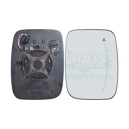 Miroir rétroviseur droit 21  chauffant side assist