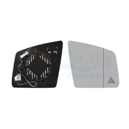 Miroir rétroviseur droit