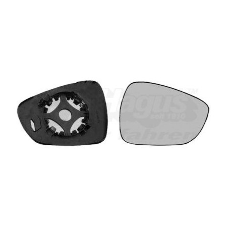 Miroir rétroviseur droit