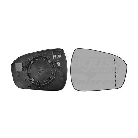 Miroir rétroviseur droit