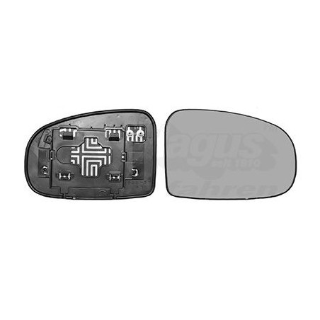 Miroir rétroviseur droit