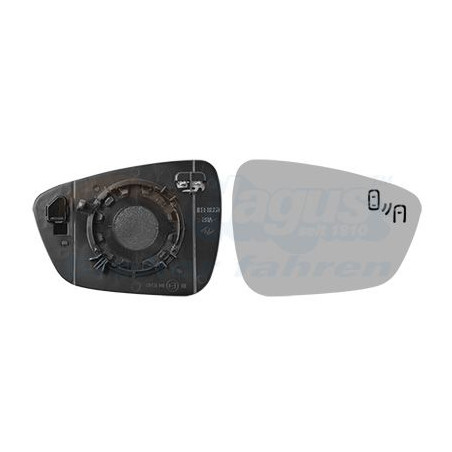 Miroir rétroviseur droit