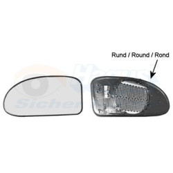 Miroir rétroviseur droit