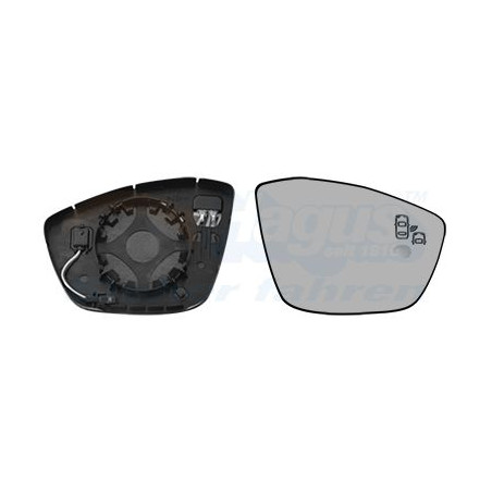 Miroir rétroviseur droit